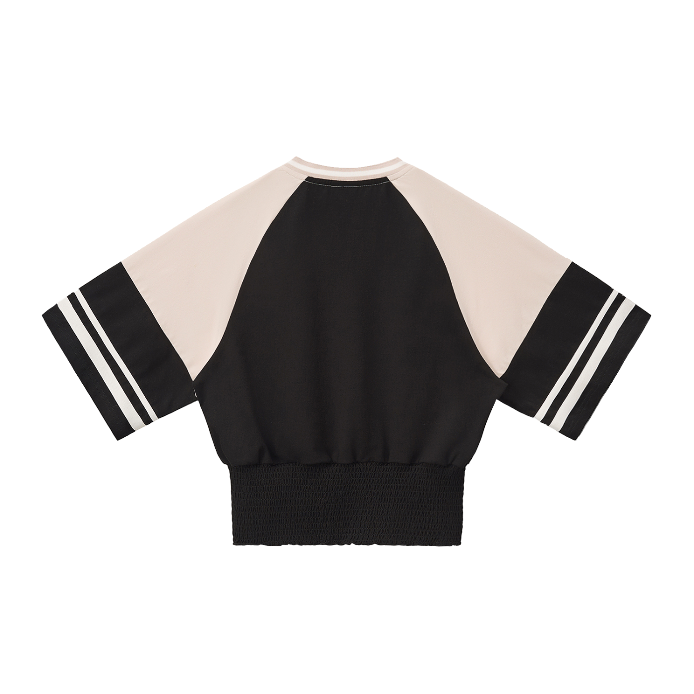 Women's Color Block Ruched T-Shirt