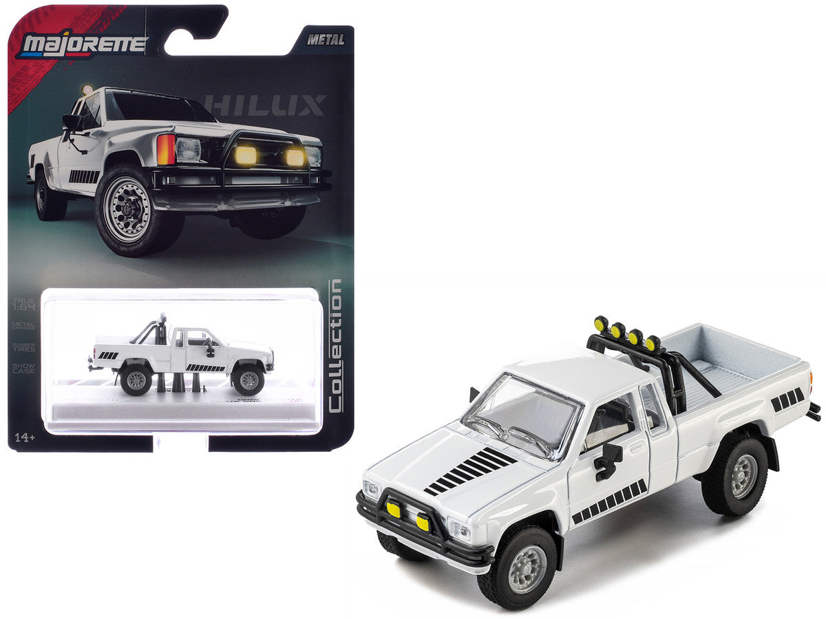 1985 Toyota Hilux SR5 1:64 Diecast Pickup Truck by Majorette