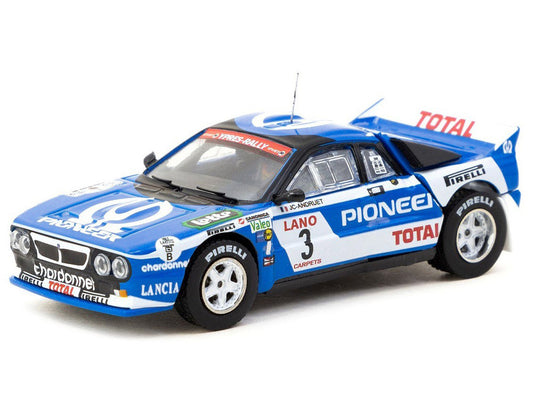 Lancia 037 Rally 1/64 Diecast Model Jean-Claude Andruet Ypres 1983 Collectible-1