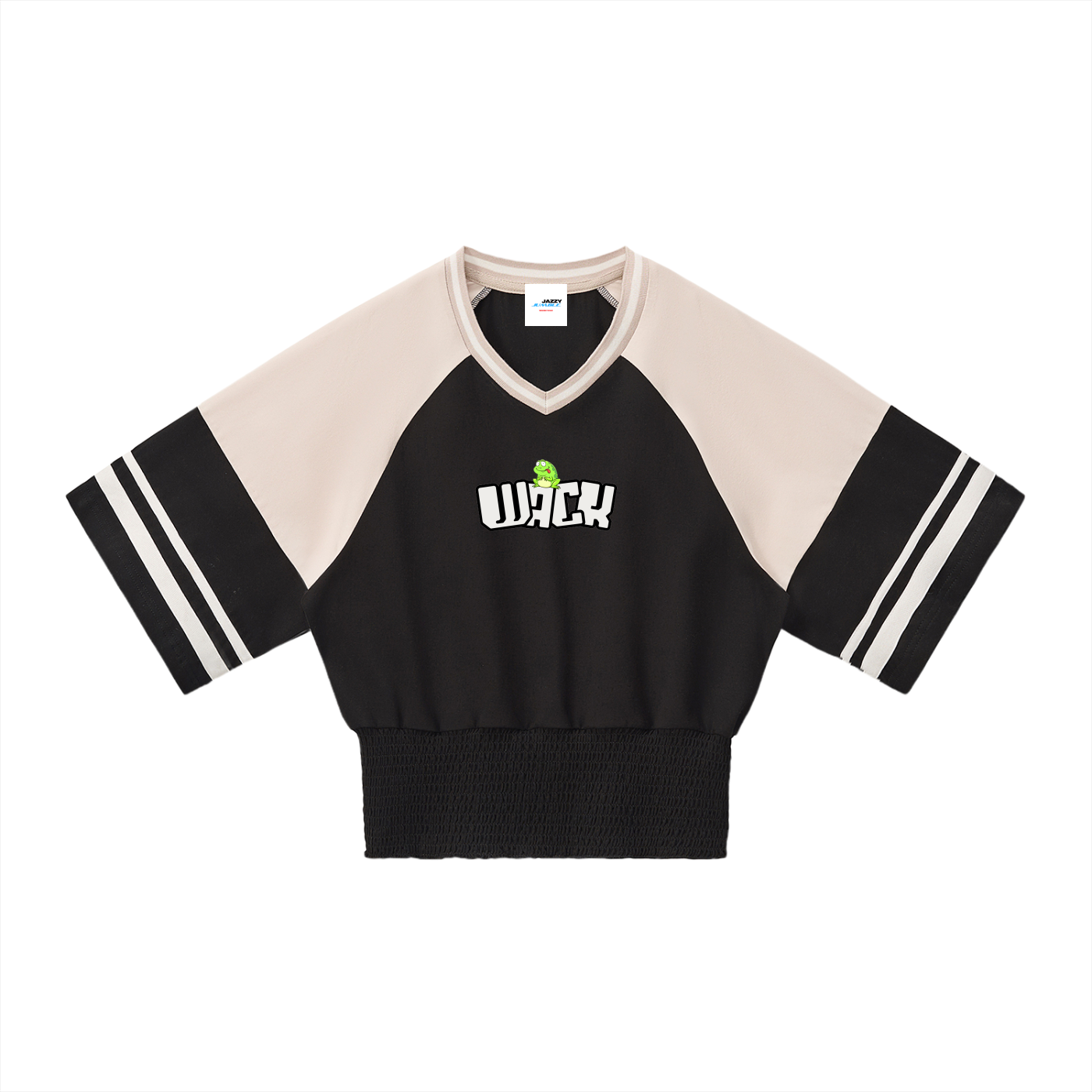 Women's Color Block Ruched T-Shirt