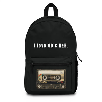 90's R&B Cassette Backpack – I Love 90's R&B Vintage Music Backpack