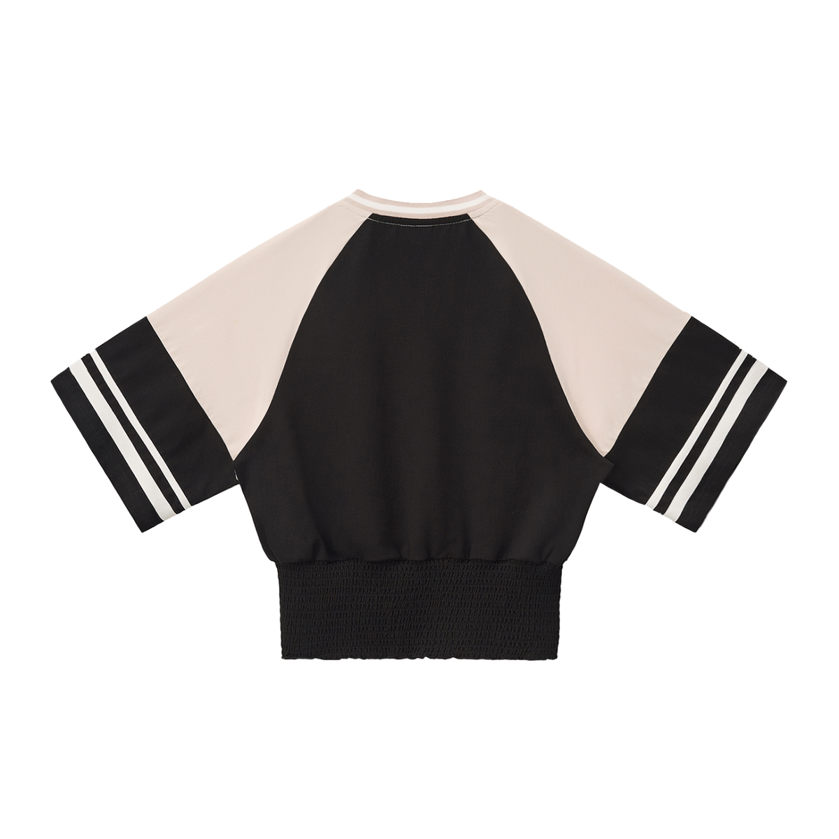 Women's Color Block Ruched T-Shirt