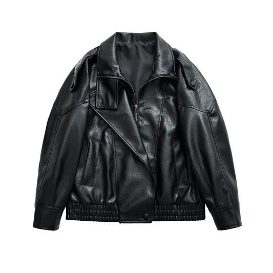 Retro casual stand up collar workwear jacket