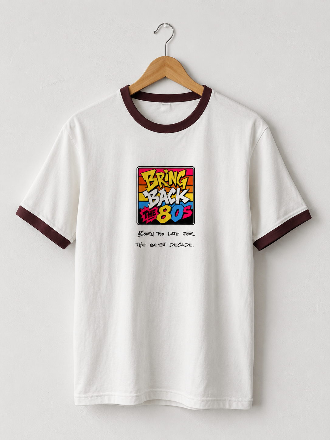 BRING BACK THE 80s™ Ringer Unisex Ringer T-Shirt