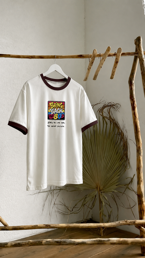 BRING BACK THE 80s™ Ringer Unisex Ringer T-Shirt