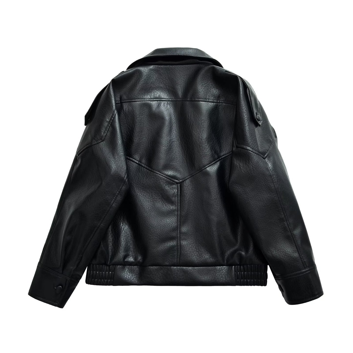 Retro casual stand up collar workwear jacket