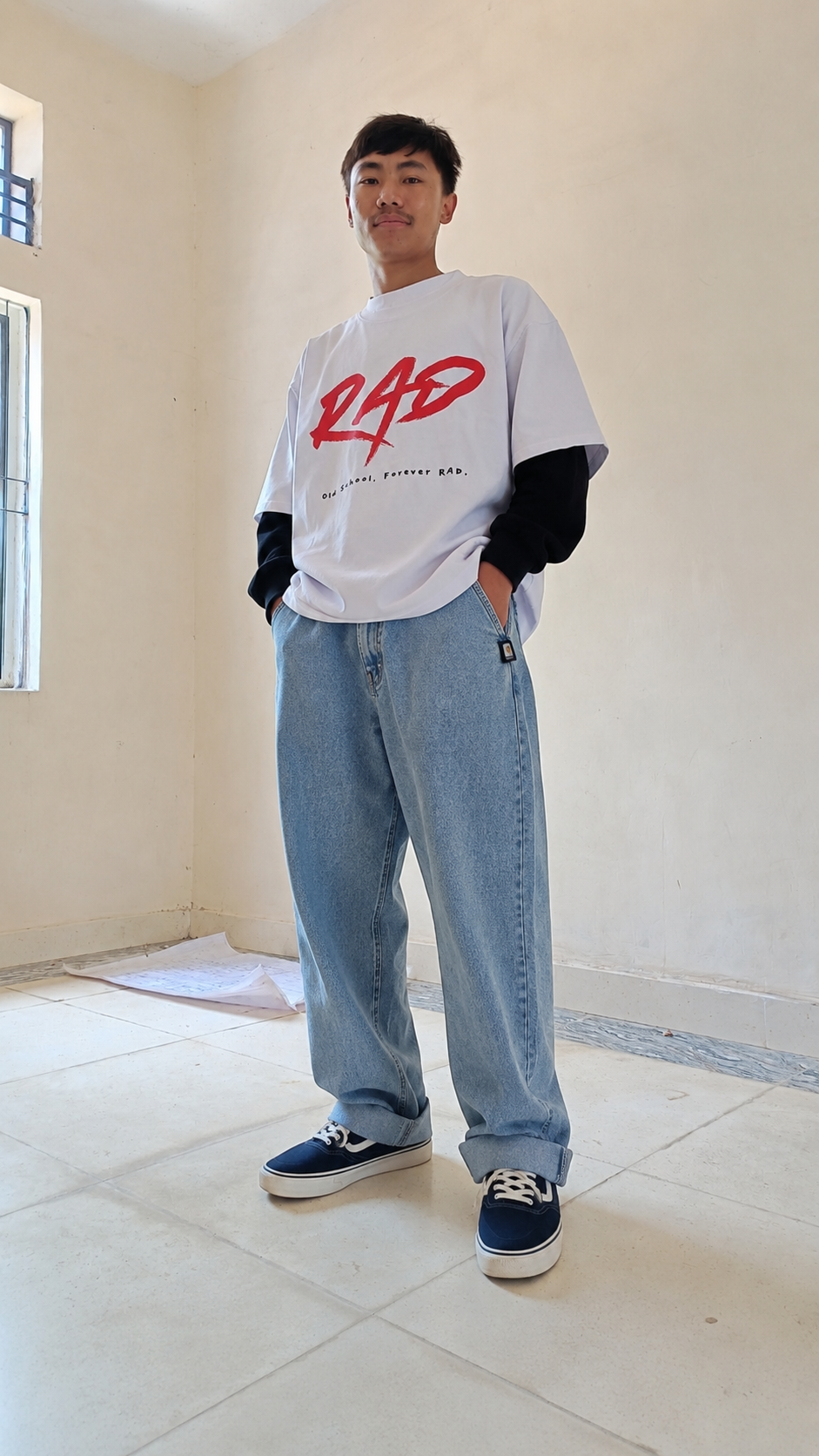 RAD French Terry Layered Tee