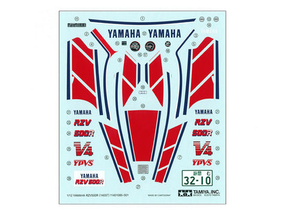 Model Kit Yamaha RZV500R Motorcycle 1/12 Scale Model by Tamiya