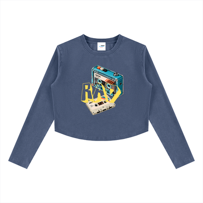 Women's Vintage Wash Slim T-Shirt