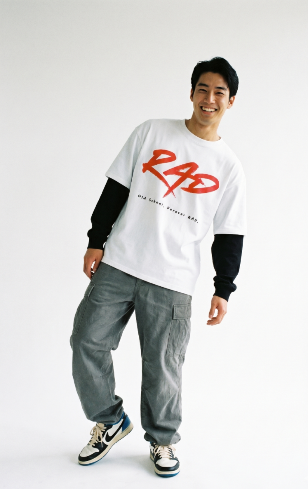 RAD French Terry Layered Tee