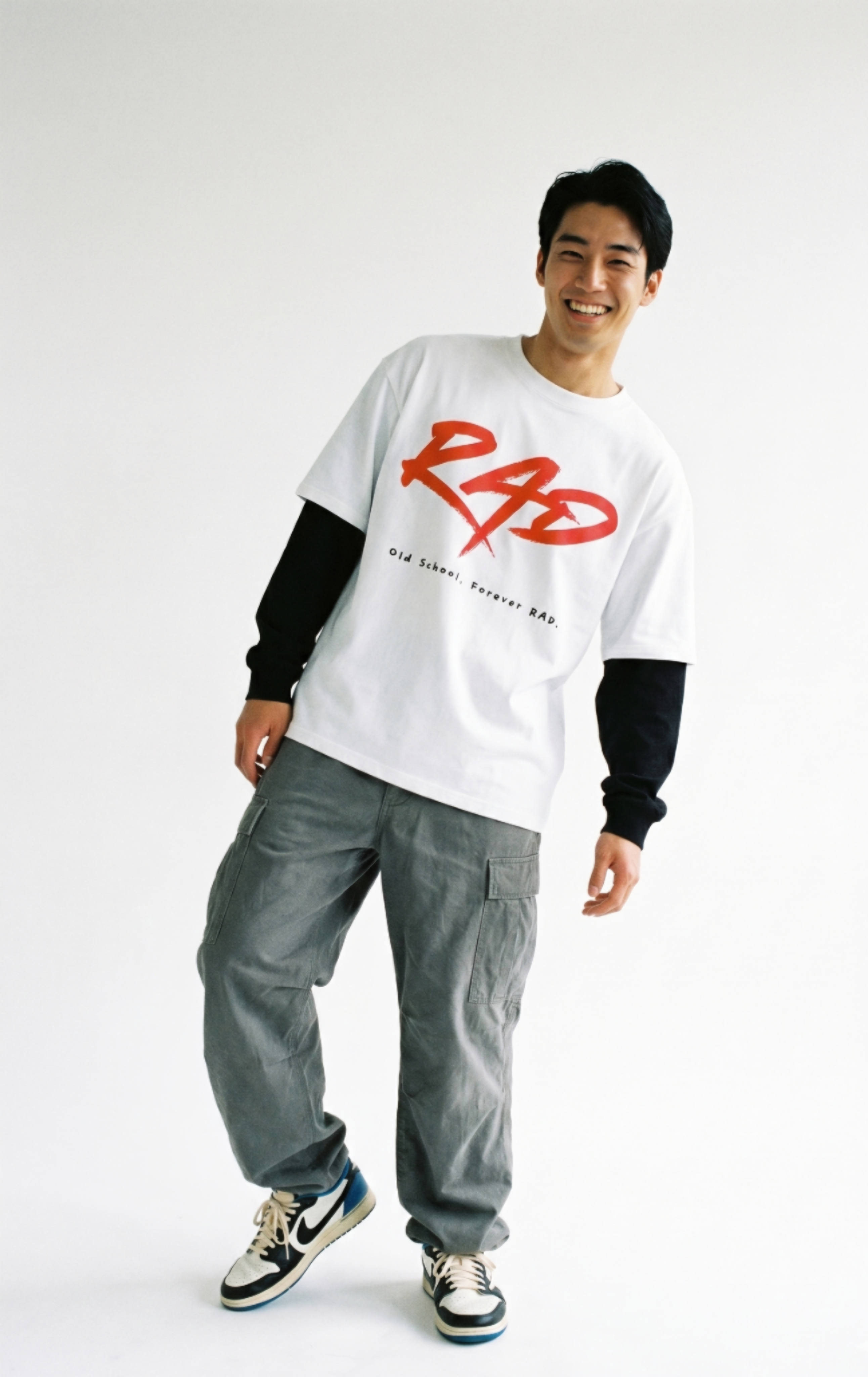 RAD French Terry Layered Tee