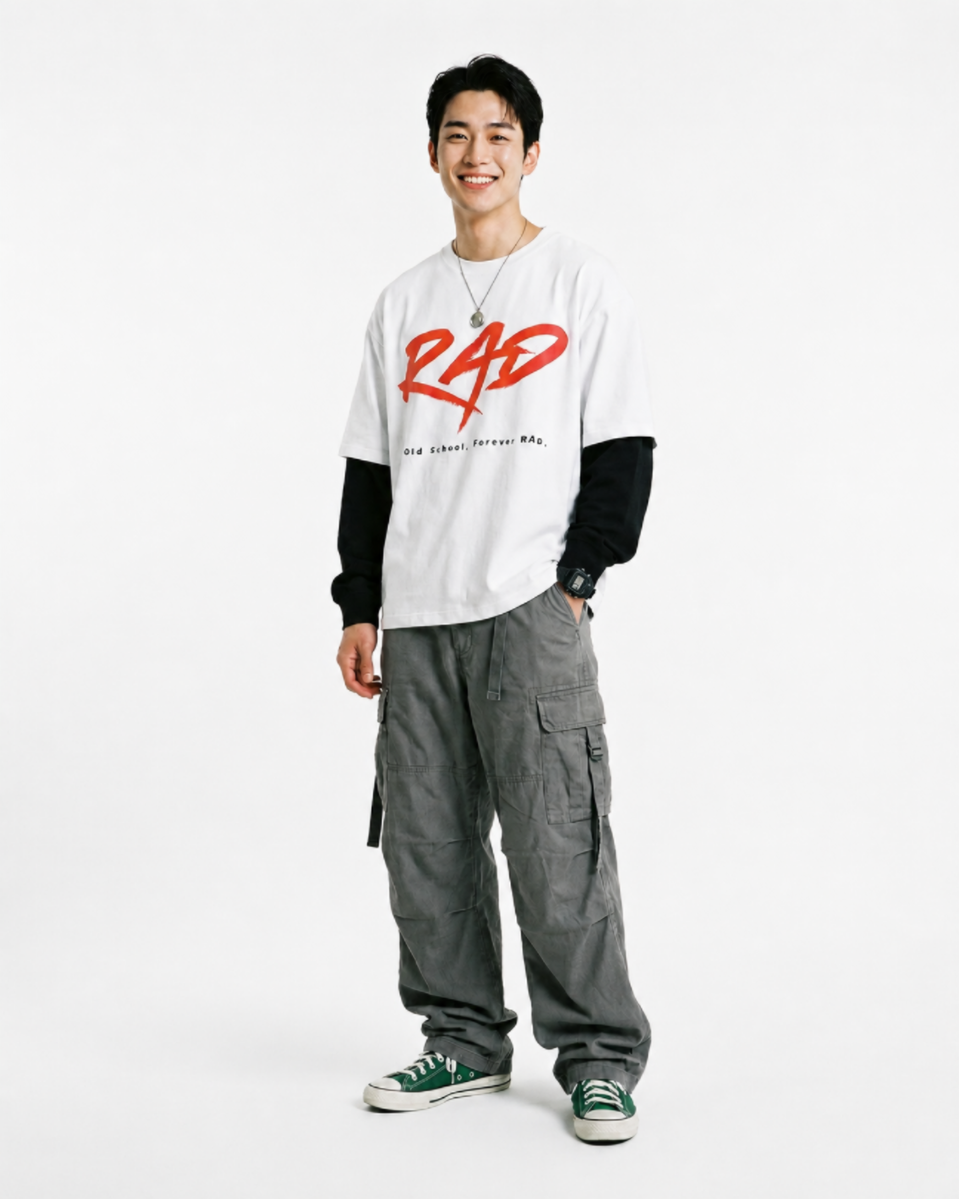RAD French Terry Layered Tee
